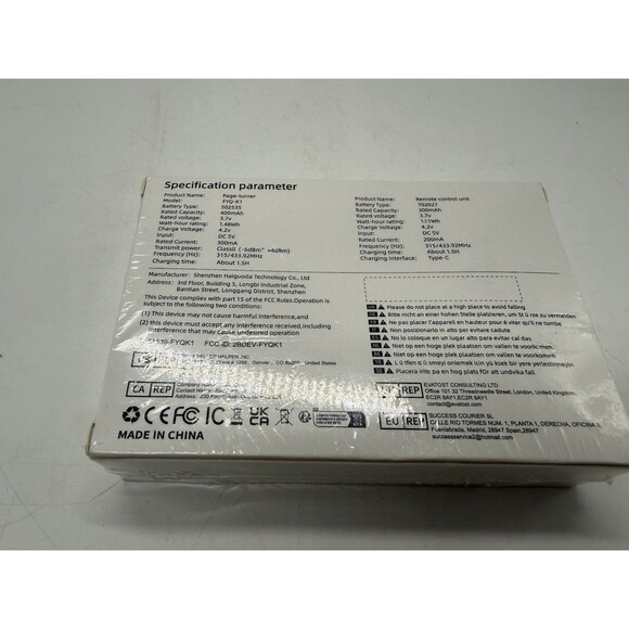 RF Remote Photo and Video, Control Page Turner for Kindle, Tablet And Phone Pink - Picture 9 of 9